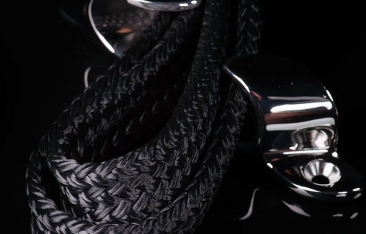 FLATLINE II Ø 12 mm noire — Amarre souple pour annexe et dériveur